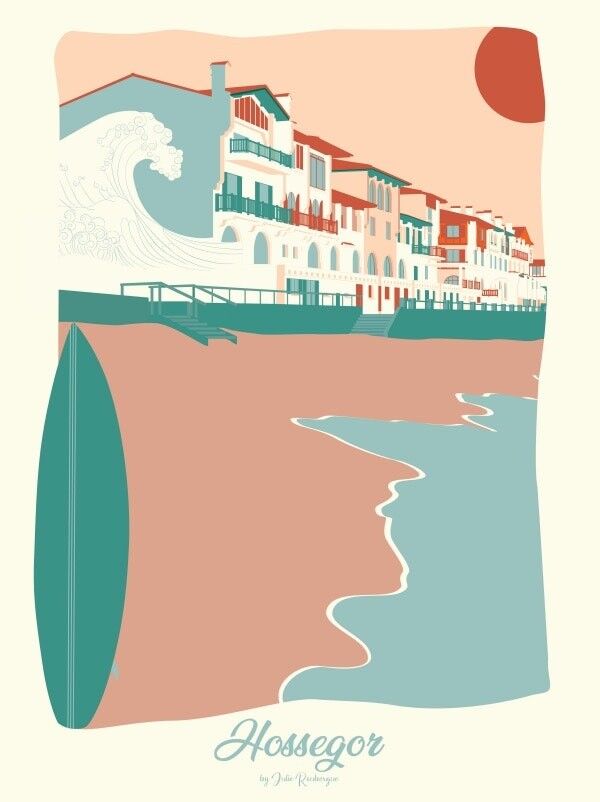 Poster HOSSEGOR La Centrale