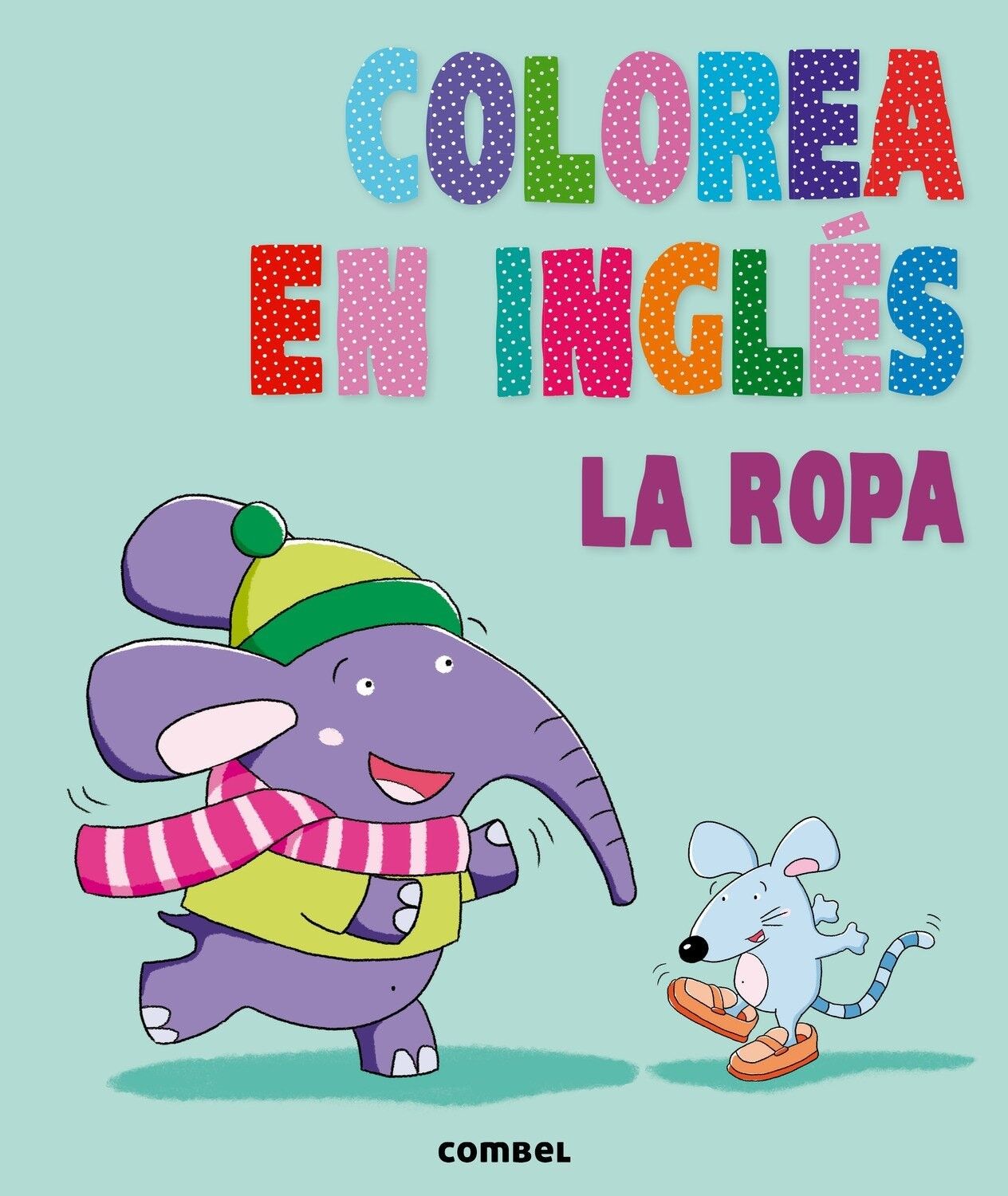 Libro per bambini Colore in inglese. I vestiti Lingua: EN
