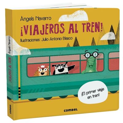 Libro per bambini Viaggiatori in treno Lingua: ES