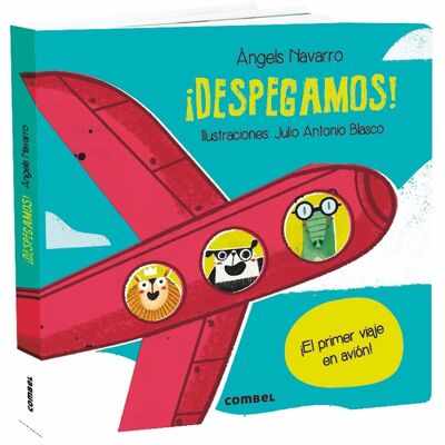 Libro per bambini Let's take off Lingua: ES