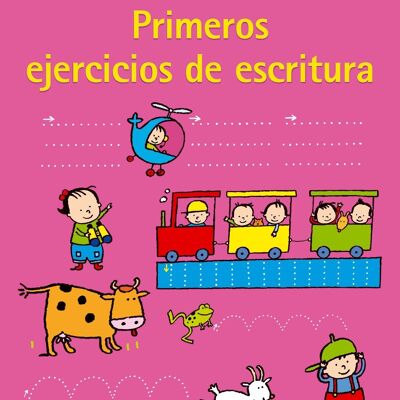Libro infantil Primeros ejercicios de escritura 4-5 años Idioma: ES