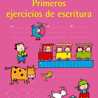 Libro infantil Primeros ejercicios de escritura 4-5 años Idioma: ES