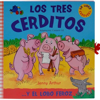 Libro per bambini I tre porcellini Lingua: ES v1
