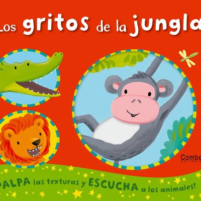 Libro per bambini Le grida della giungla Lingua: EN