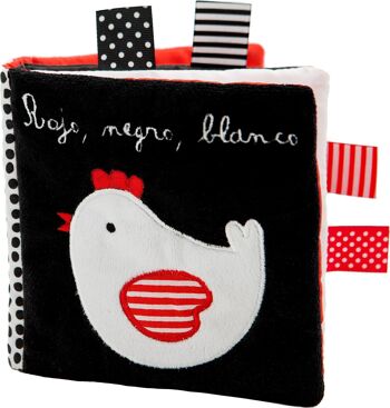 Livre pour enfants Rouge, noir, blanc Langue : EN