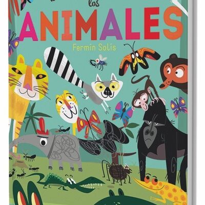 Children's book Search and find the animals Language: ES