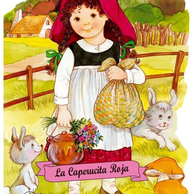 Libro per bambini Cappuccetto Rosso Lingua: ES -classico-