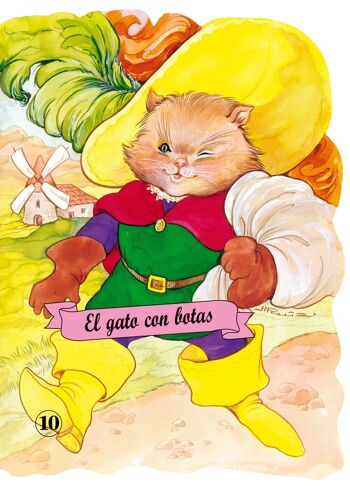Livre pour enfants Le Chat Botté Langue : ES -classique-