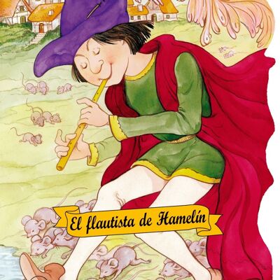 Libro per bambini Il pifferaio magico di Hamelin Lingua: ES -classico-