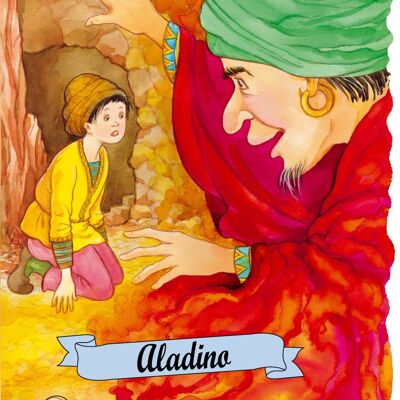 Libro per bambini di Aladino Lingua: ES -classico-
