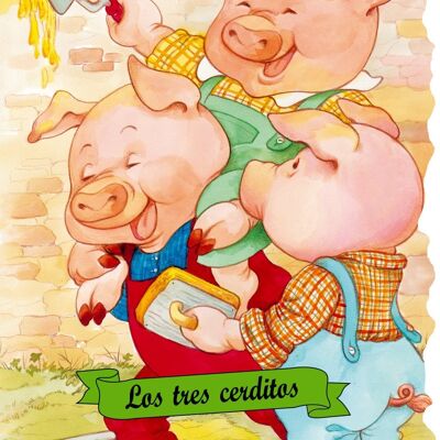 Children's book The Three Little Pigs Language: ES -classic-