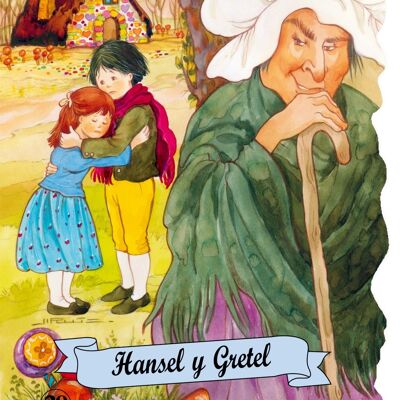 Children's book Hansel and Gretel Language: ES -classic-