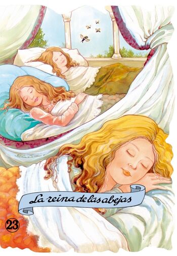 Livre pour enfants La reine des abeilles Langue : ES -classique-