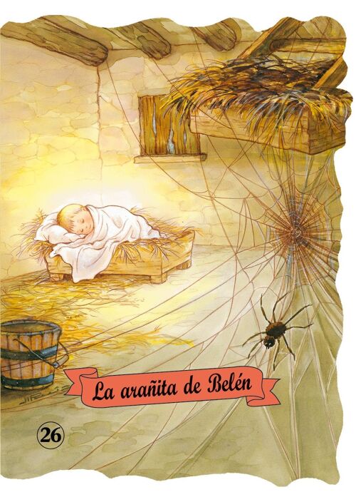 Libro infantil La arañita de Belén Idioma: ES -clásico-