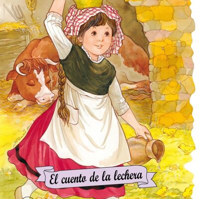 Livre pour enfants L'histoire de la laitière Langue : ES -classique-