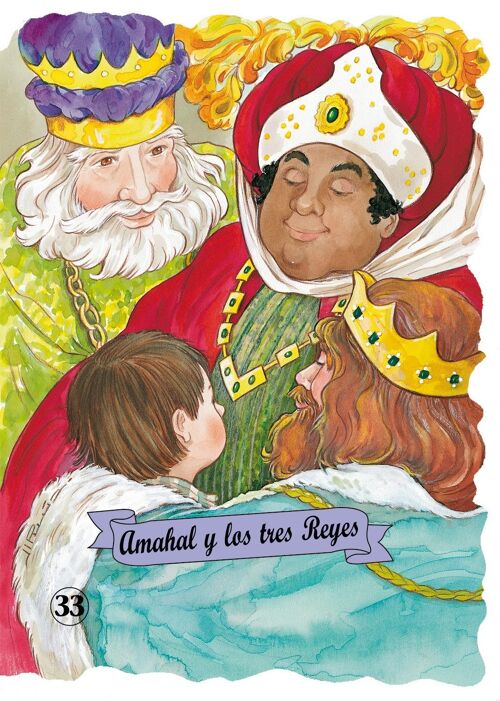 Libro infantil Amahal y los tres Reyes Idioma: ES -clásico-