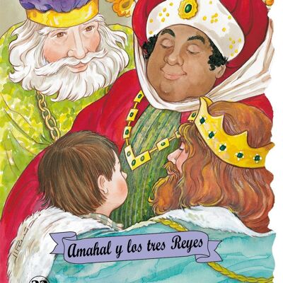 Livre pour enfants Amahal et les trois rois Langue : ES -classique-