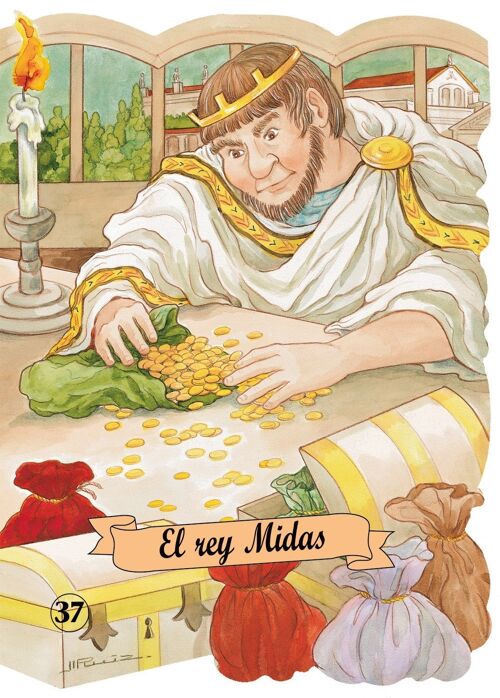 Libro infantil El rey Midas Idioma: ES -clásico-