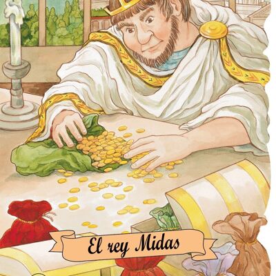 Children's book King Midas Language: ES -classic-