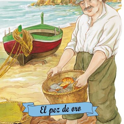 Libro per bambini Il pesce d'oro Lingua: ES -classico-