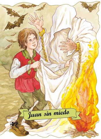 Juan sans peur livre pour enfants Langue: ES -classique-