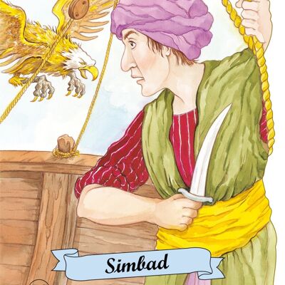 Sinbad libro per bambini Lingua: ES -classico-