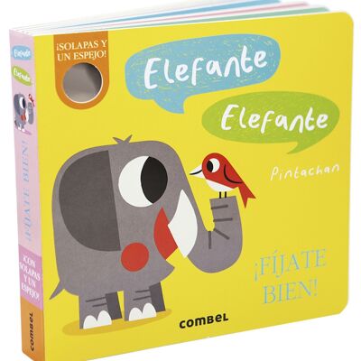 Kinderbuch Elefant, Elefant. Schauen Sie genau hin. Sprache: EN