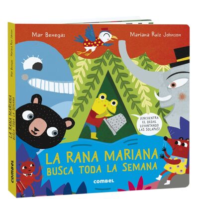 Libro infantil La rana Mariana busca toda la semana Idioma: ES