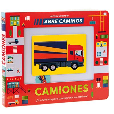 Libro per bambini Camion. Percorsi aperti Lingua: EN