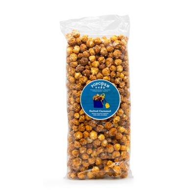 Bolsa a granel de palomitas de maíz gourmet con caramelo salado