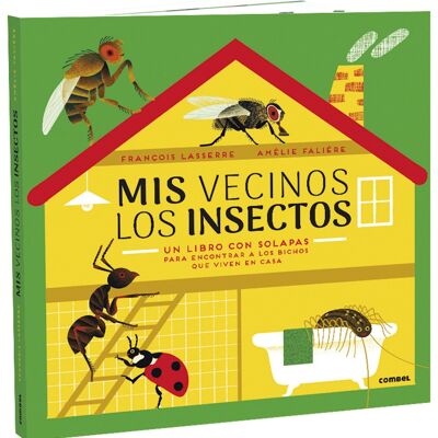 Libro per bambini I miei vicini gli insetti Lingua: ES