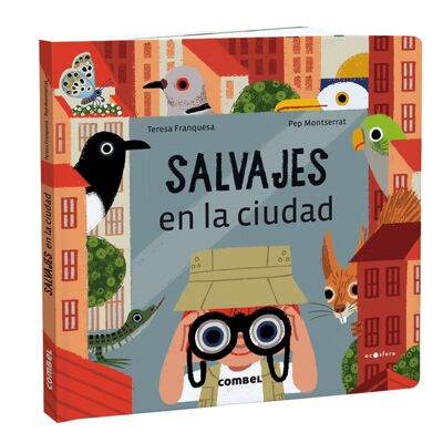 Libro per bambini selvaggi in città Lingua: EN