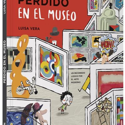 Perso nel libro per bambini del museo Lingua: ES