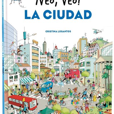 Libro per bambini Vedo, vedo La città Lingua: ES