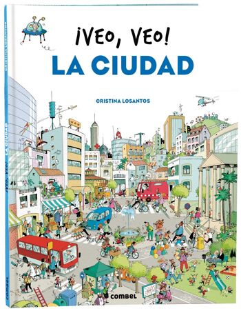 Livre pour enfants Je vois, je vois La ville Langue : ES