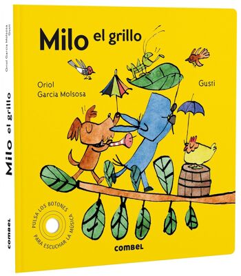 Livre pour enfants Milo le criquet Langue : EN