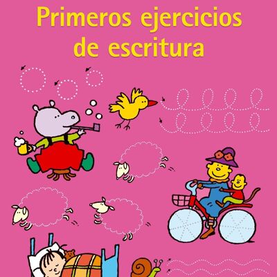 Libro infantil Primeros ejercicios de escritura 5-6 años Idioma: ES