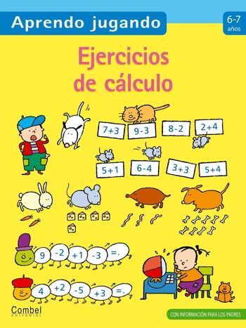 Livre pour enfants Exercices de calcul 6-7 ans Langue : ES