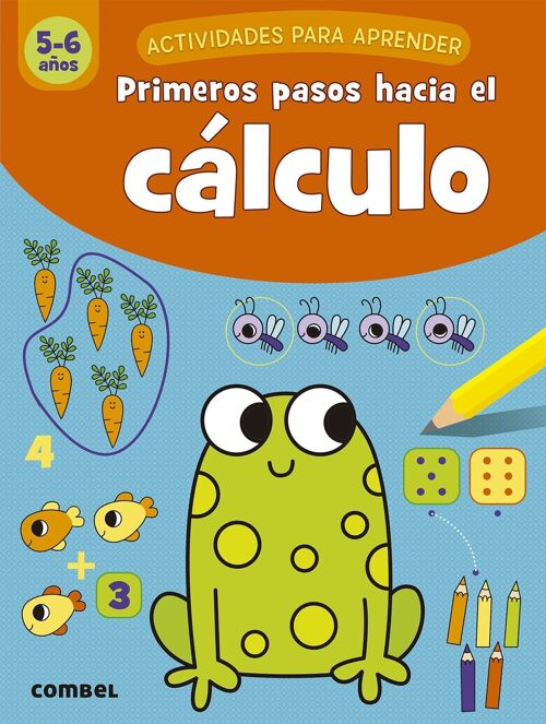 Libro infantil Primeros pasos hacia el cálculo -5-6 años- Idioma: ES