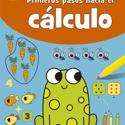 Libro per bambini Primi passi verso il calcolo -5-6 anni- Lingua: ES