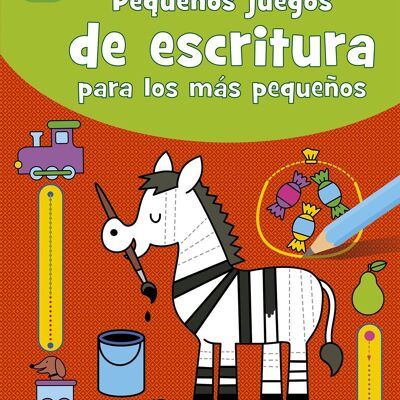Livre pour enfants Petits jeux d'écriture pour les plus petits -3-4 ans- Langue : ES