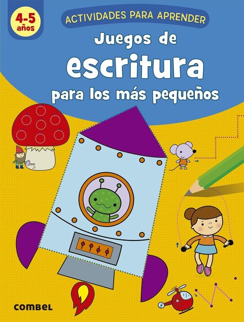 Libro infantil Juegos de escritura para los más pequeños -4-5 años- Idioma: ES