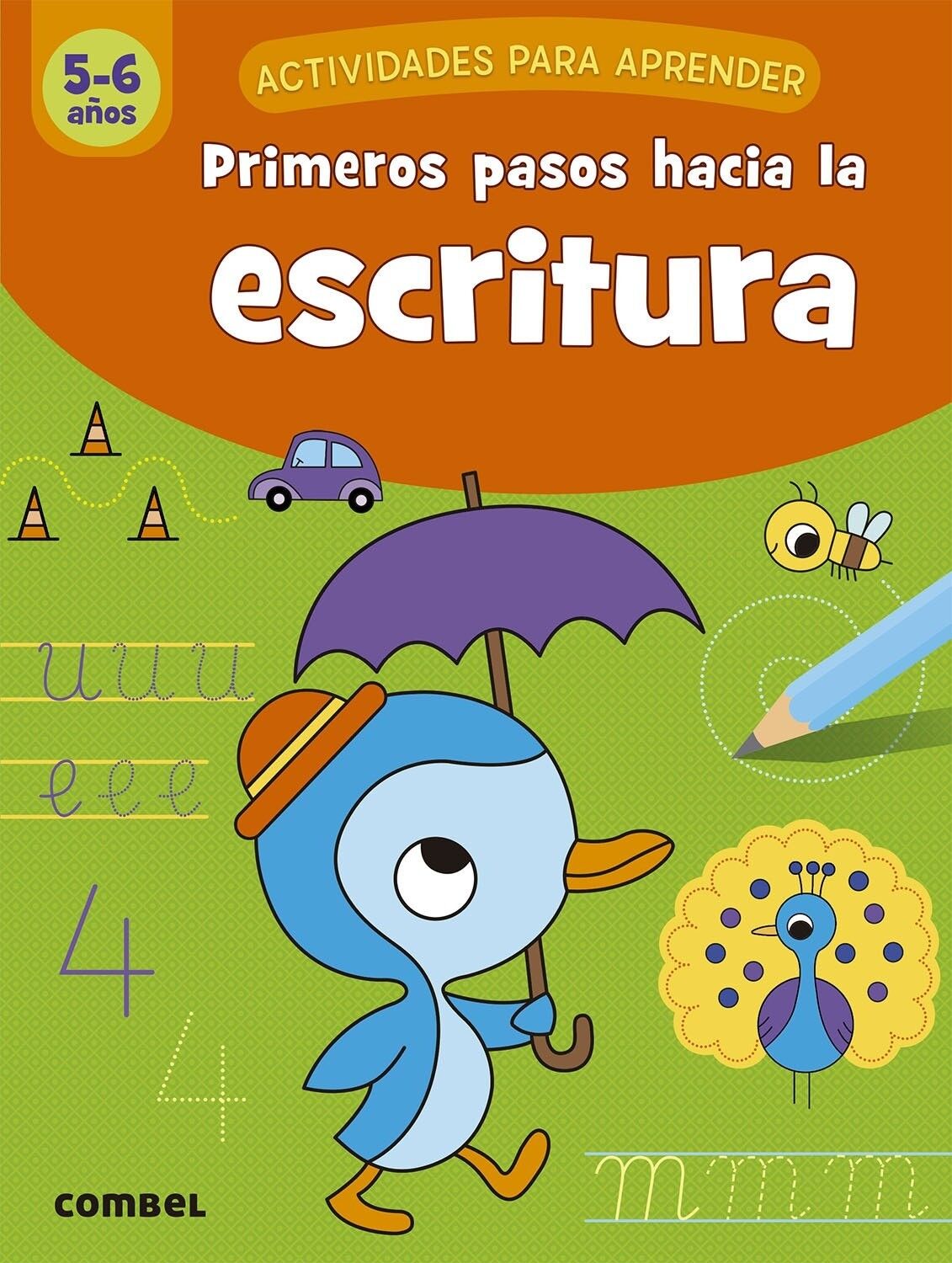 Libro infantil Primeros pasos hacia la escritura -5-6 años- Idioma: ES