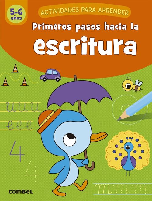 Libro infantil Primeros pasos hacia la escritura -5-6 años- Idioma: ES