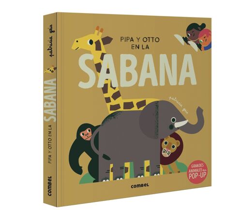 Libro infantil Pipa y Otto en la sabana Idioma: ES
