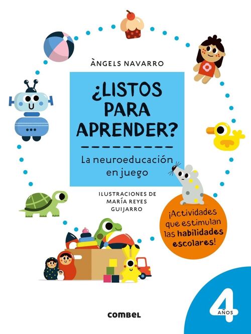 Libro infantil Listos para aprender La neuroeducación en juego 4 años Idioma: ES