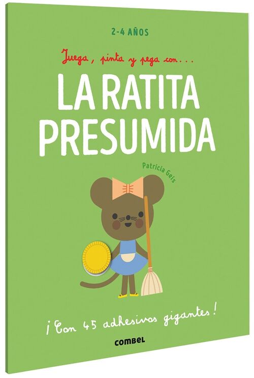 Libro infantil Juega, pinta y pega con… La ratita presumida Idioma: ES