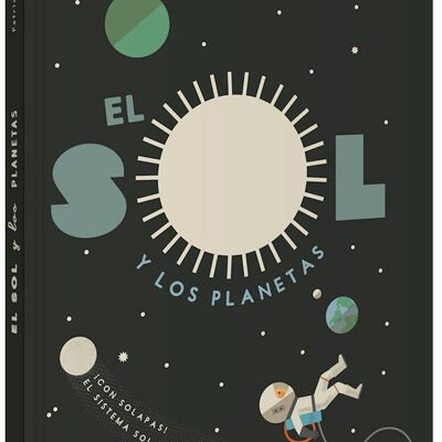 Livre pour enfants Le Soleil et les planètes Langue : EN