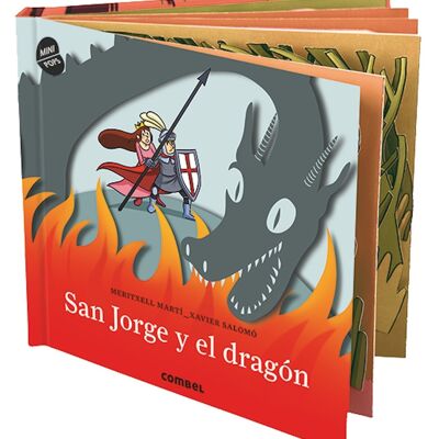 Saint George and the Dragon children's book. Minipops Language: EN