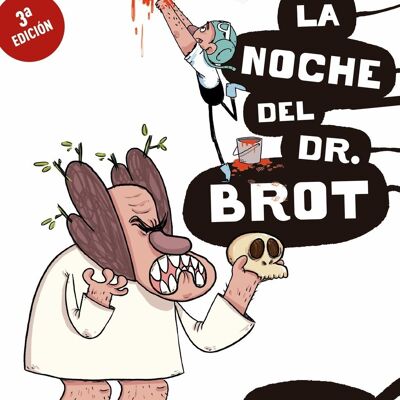 Libro per bambini La notte del dottor Brot Lingua: EN